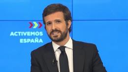 Casado ve "partidista" la desescalada de Sánchez y plantea el plan del PP con un pacto de estado de sanidad 1 Vídeo de la noticia